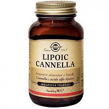 Lipoic Cannella 60 Capsule Vegetali Flacone 28 G