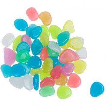 Glow-in-the-Dark Decorative Pebbles