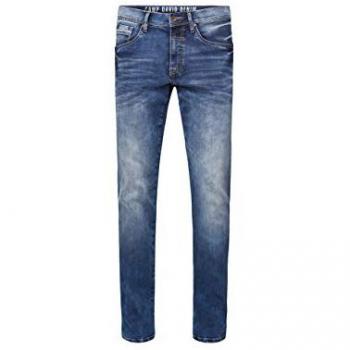 CAMP DAVID Blu Cono Jeans