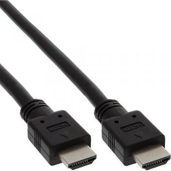 InLine HDMI kabel High Speed 0,3 meter M/M zwart