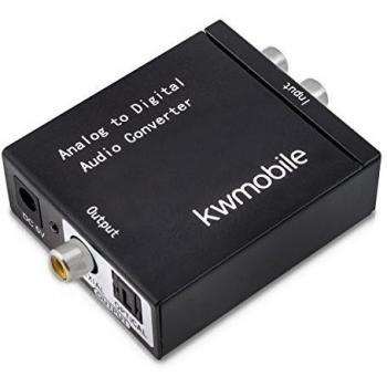 Kwmobile Convertidor de Audio Digital Óptico