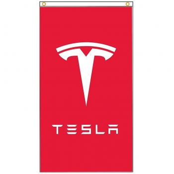 Banderín Tesla 90x150 cm de poliéster