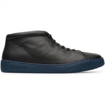 CAMPER Peu Touring Men’s Black Ankle Boots – Size 11 – Classic Smooth Leather Finish