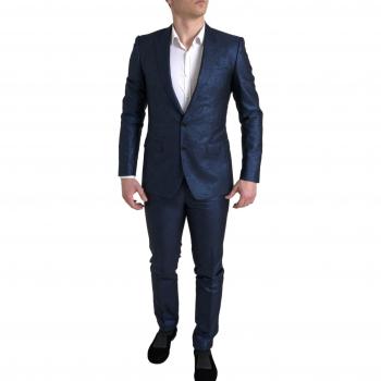 Abito Martini Blu Monopetto 2 Pezzi