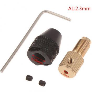 Mandrin hexagonal pour mini perceuse 2.3 mm/3.17 mm/5 mm