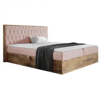 Boxspringbett Madaris 6, zwei Bettkästen und Topper