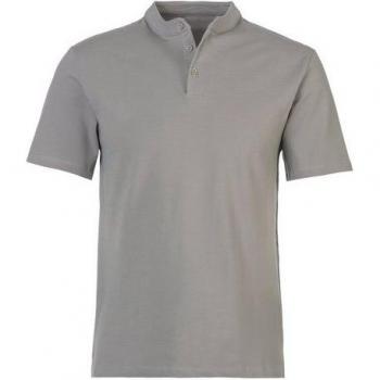 John Devin Baumwoll-Polo mit Stehkragen, Regular-Fit