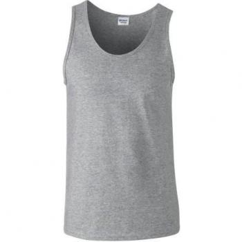 T-shirt Gildan Comfort Uomo S Grigia