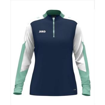 JAKO Ziptop Dynamic Damen (marine/weiß/minze, Größe L)