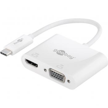 Adaptateur USB-C HDMI VGA 4K 60Hz