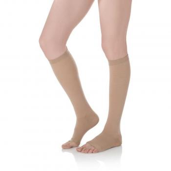 Gambaletto Terapeutico Dualsan a Compressione Decrescente Kkl1 Punta Aperta Beige Unisex 1 1 Paio
