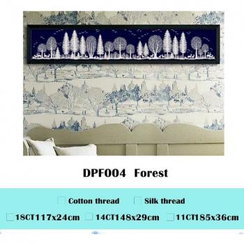 DIY Forest Cross Stitch Package