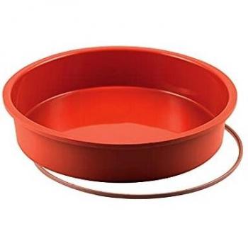 Runde Silikonbackform Ø18 cm, 4 cm hoch (Silikomart)