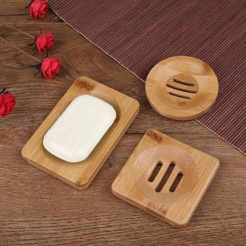 Eco-Friendly Bamboo Soap Tray