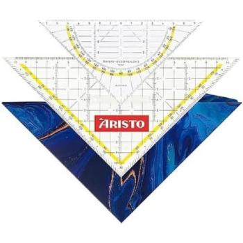 Geocover 16 cm Aristo Basic Righello Geodreieck AR1552