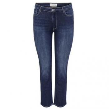 Only Carmakoma Rea285 Jeans Sui Mid Slim Denim Blu Scuro 50