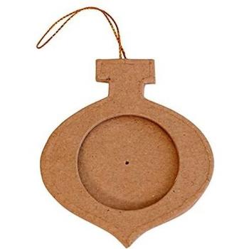 Cadre à suspendre boule de Noël 9 cm