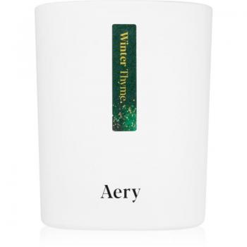 Aery Winter Wonderland candela 200 g profumata al Timo Invernale