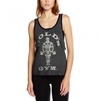 Gold's Gym Muscle Joe Top Deportivo Para Mujer, Gris