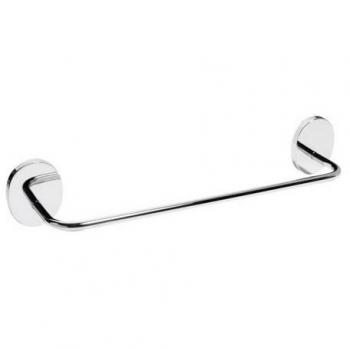 Porta Asciugamani da Parete Bird in Cromo Lucido, 35 cm, Fissaggio Adesivo o Viti