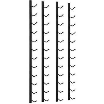 VidaXL Set of 2 Wall Mounted Wine Racks for 12 Bottles