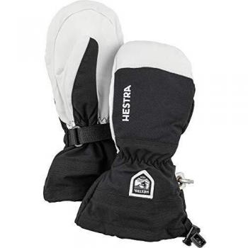 Hestra Juniors Army Leder Heliski Handwärmer schwarz, 4 Packung