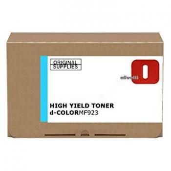 Olivetti d-Color MF920/MF923 Cartouche de Toner Cyan Originale