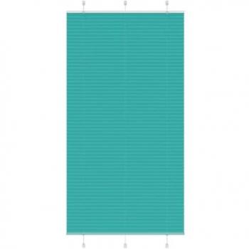 Vidaxl Tela Verde Petróleo Estor Plisado 105x200 cm – Fácil Instalación