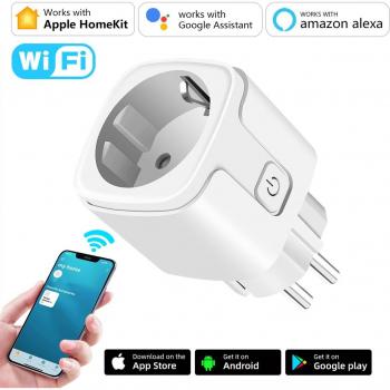 Prise Wi-Fi 15A pour maison intelligente avec Siri Alexa