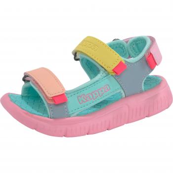 Jungen Sandale Kappa Kana MF Pink-Mint 260886MFK 2117 33 Farbvielfalt