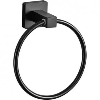 Matte Black Towel Rack