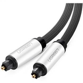 Ugreen AV108 optisches Audio Kabel, 1m, TOSLINK, grau