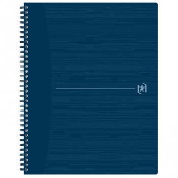 OXFORD MyColours Spiralbuch A5 kariert 5mm 90g/m² 90 Blatt & OXFORD Origins A4+ kariertes Spiralheft 70 Blatt blau