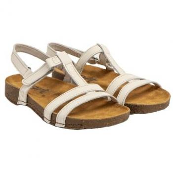 Art 1094641ZZ003 Sandaletten in Creme – Damen‑Leder