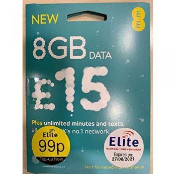 EE Pay As You Go 4G NANO for iPhone 4/4S/5/5S/5C/6/6S/6+