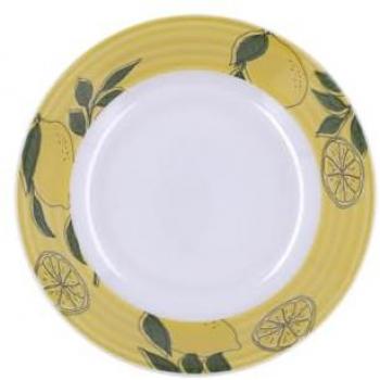Plato Hondo Melamina 20CM Blanco Brillo Extra Fuerte