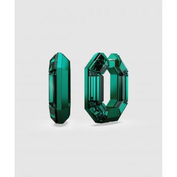 Lucent Jade Circle Earrings