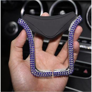 Accesorio de Coche Niñas, Soporte Universal con Diamantes Imitación y Cristal