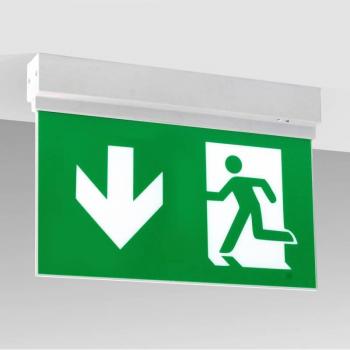 LED Sign SL2: Luz de Emergencia para Interiores – 1 W