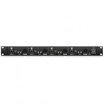 Behringer DI4800A Aktive 4-Kanal DI-Box Booster und Line Isolator 