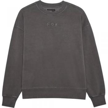 Felpa Fox grigia con cappuccio oversized