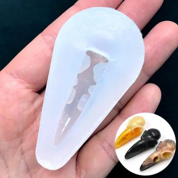 Crow Skull Silicone Mold