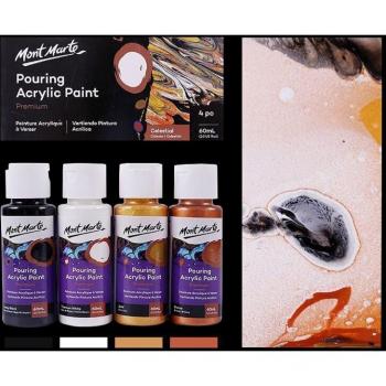 60ML Pigment Pouring Acrylic Paint Set for Artists