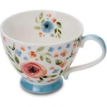Garden Blossom Footed Mug – Cooksmart Edition