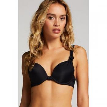 Haut de bikini préformé Luxe E + Noir