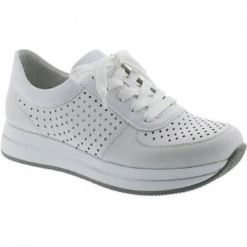 Rieker Women's Elegant White Athletic Shoes