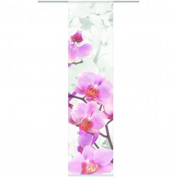 HOME WOHNIDEEN Flächenvorhang, rosa, 245 x 60 cm
