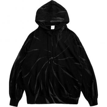 Sudadera Negra con Capucha para Otoño