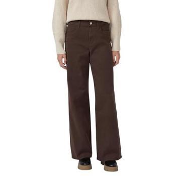 Five-Pocket Wide Leg Jeans S.OLIVER Damen – 38/32 Braun