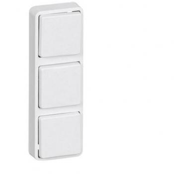 Modulo Domotico Bianco LK Minitryk 3 25x75